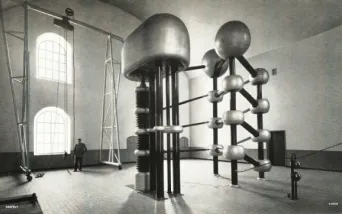 Photo d'un accélérateur de particules